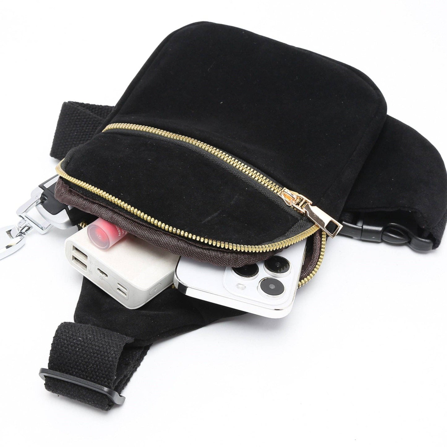 Vanessa Vegan Suede Sling Bag