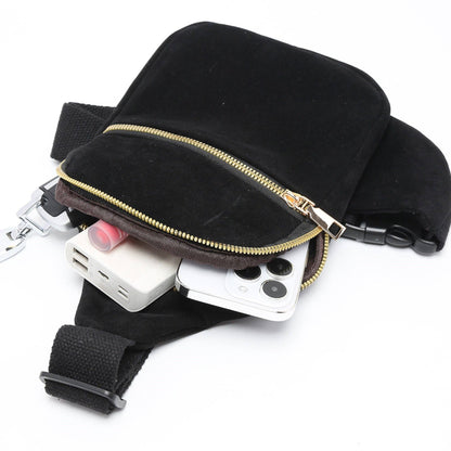 Vanessa Vegan Suede Sling Bag