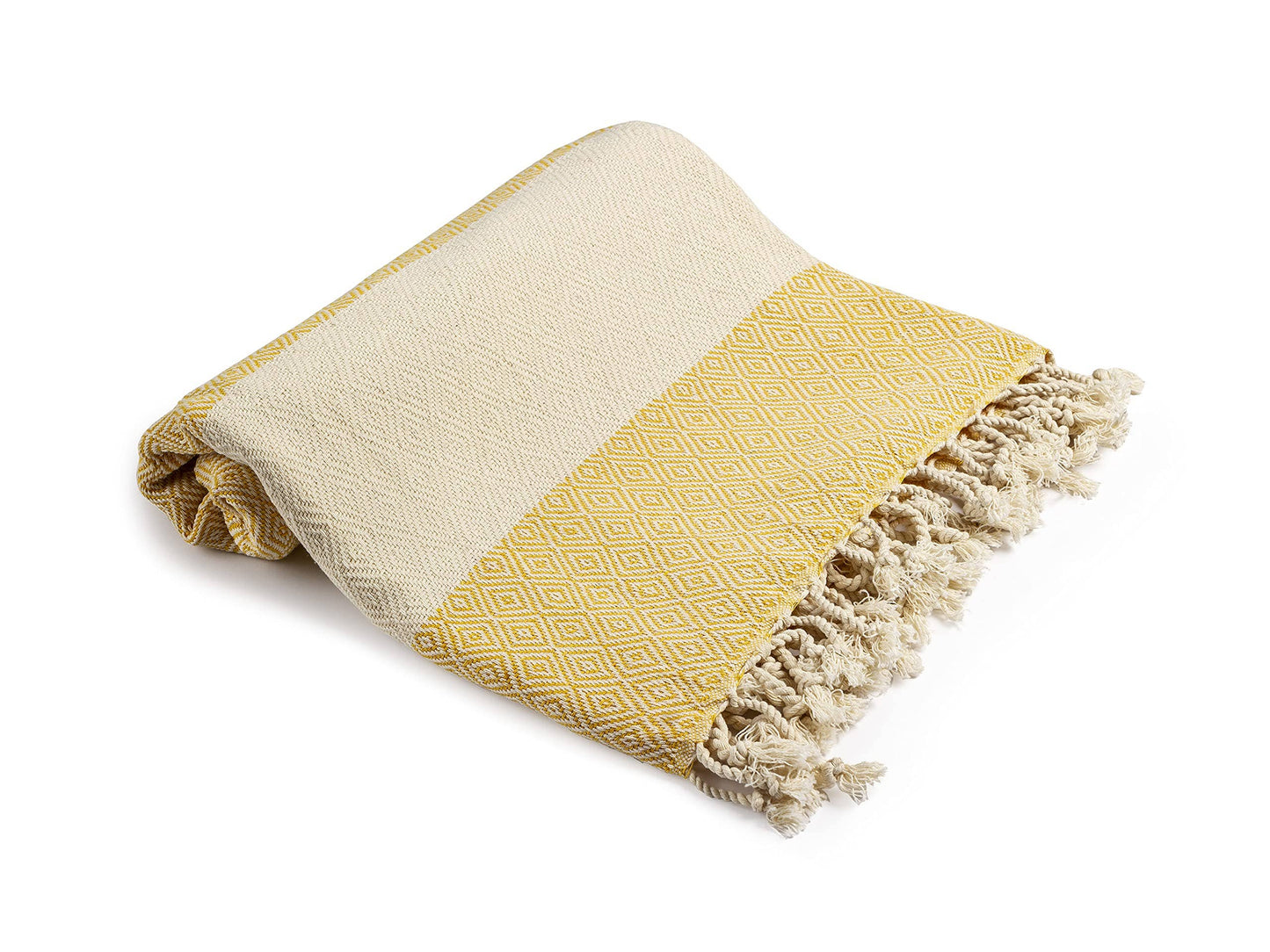 Aegean Concept Turkish Beach Towel, Quick-Dry, Baby Blue