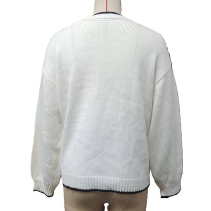 Lobster Pullover Knit Sweater