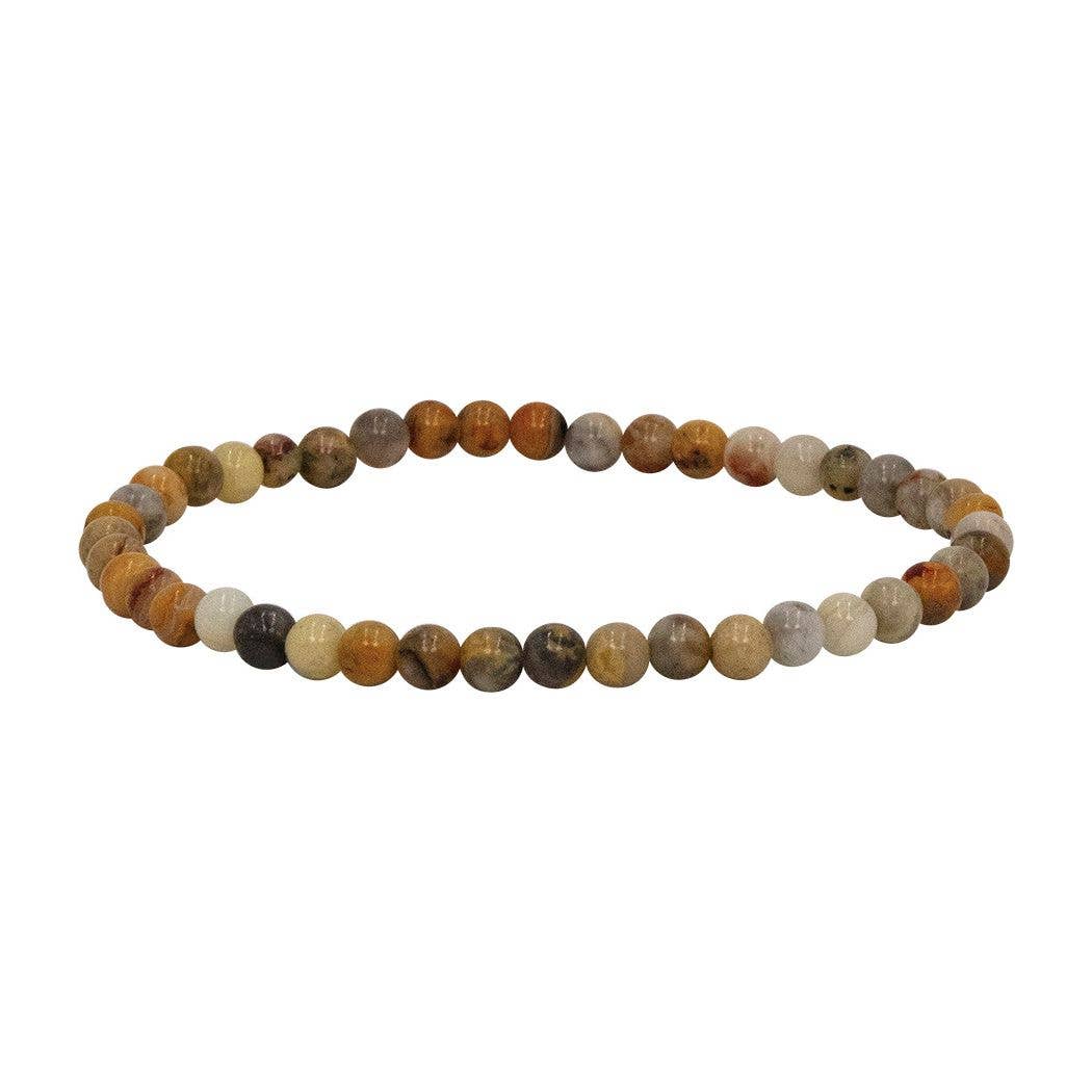 Mini Gemstone Beaded Stretch Bracelets