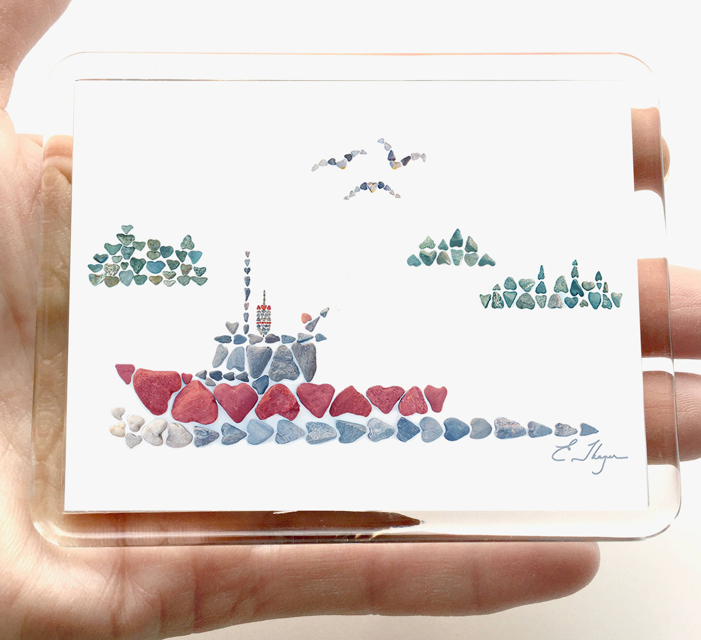 Coastal magnets | Lobster boat magnets