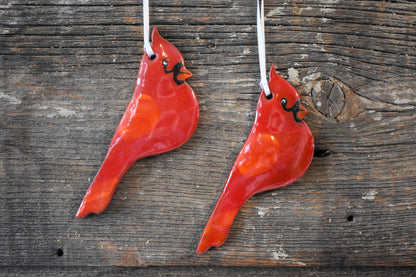 Male Cardinal Ornament