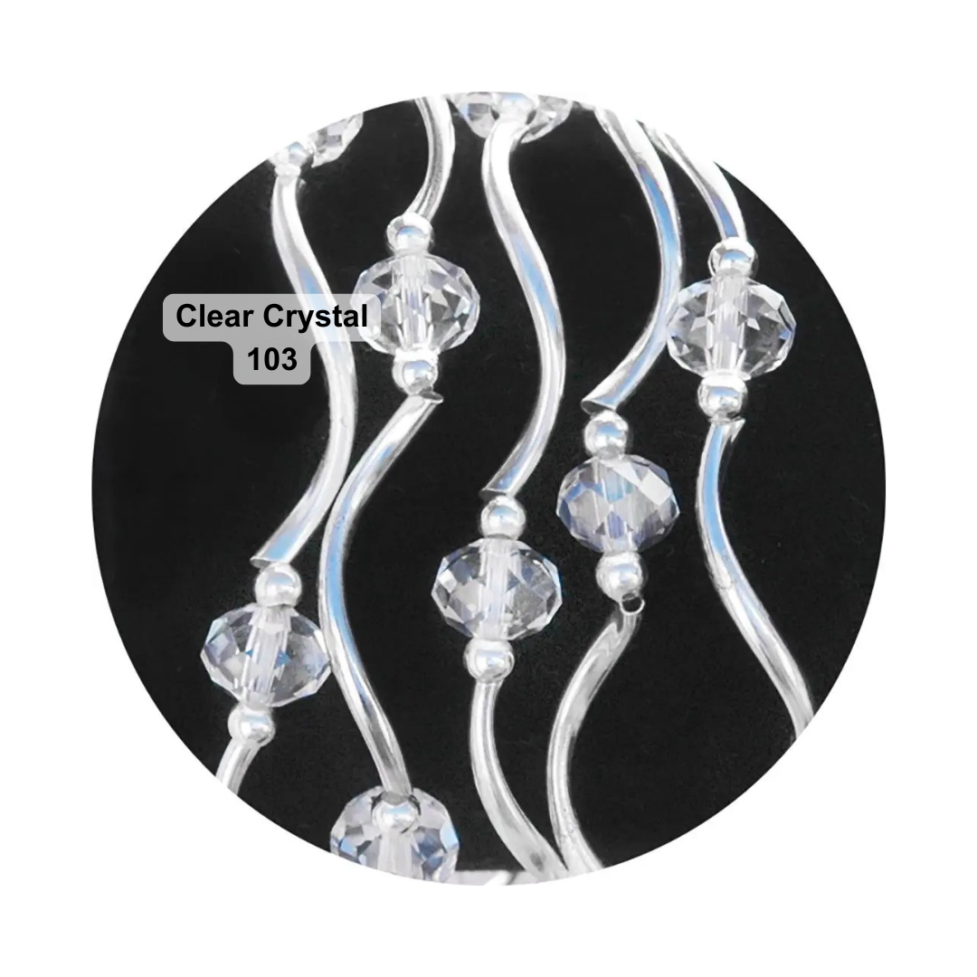 Classic Crystal Beaded Stretch Bracelets
