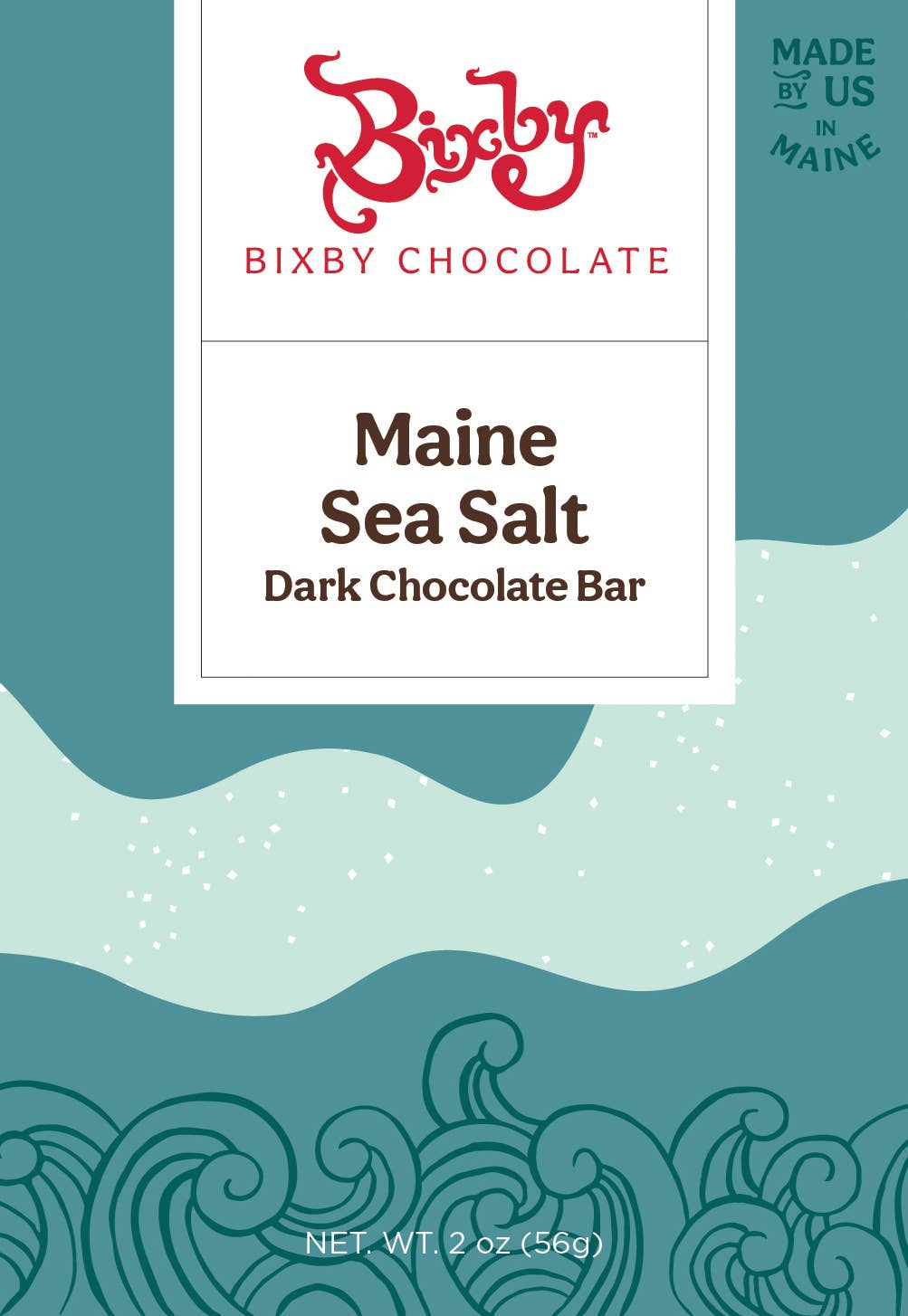 Organic Dark Chocolate Sea Salt Bar