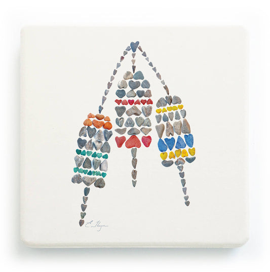 Nautical coasters | Buoys coaster