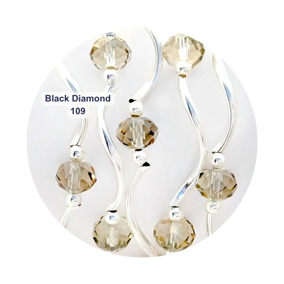 Classic Crystal Beaded Stretch Bracelets