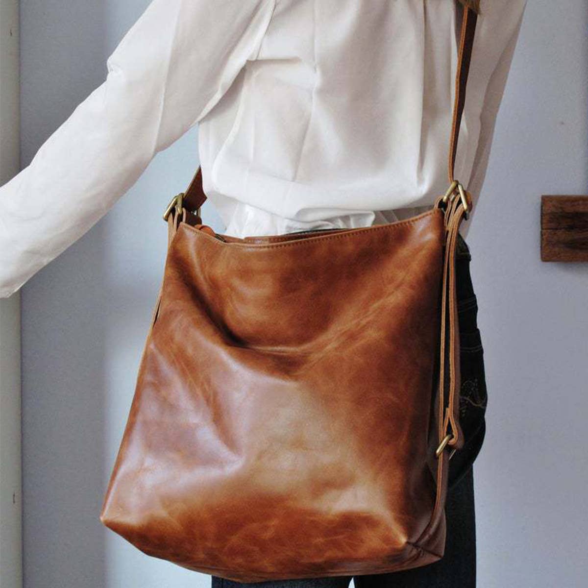 HANDBAG LEATHER BACKPACK FOR WOMEN