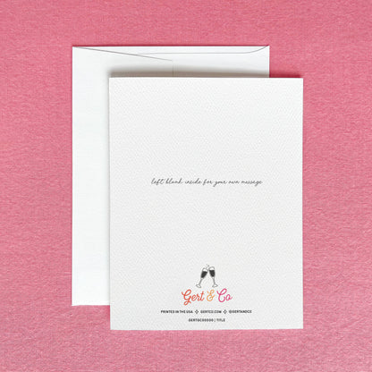 Scroll in Silence With Greeting Card | Anniversary Card