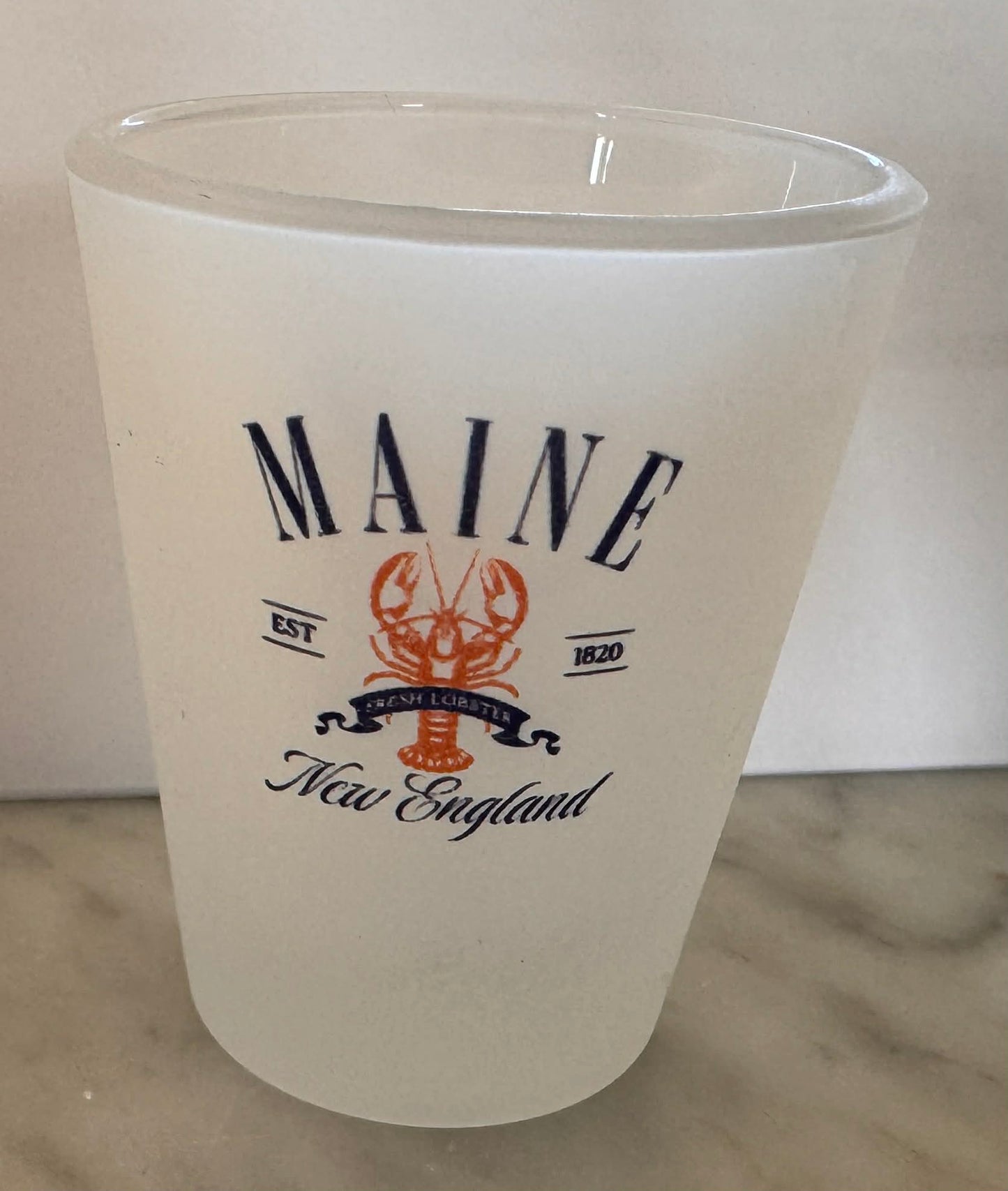 Maine Themed Shot Glasses