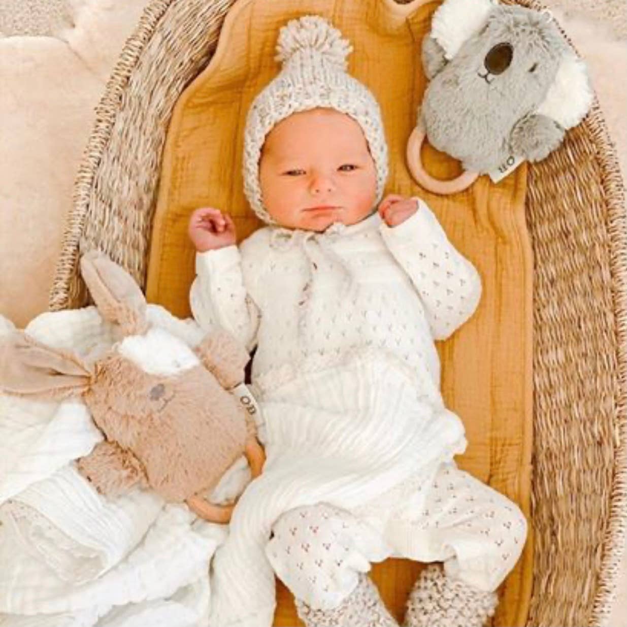 Lee Lamb Soft Rattle Toy