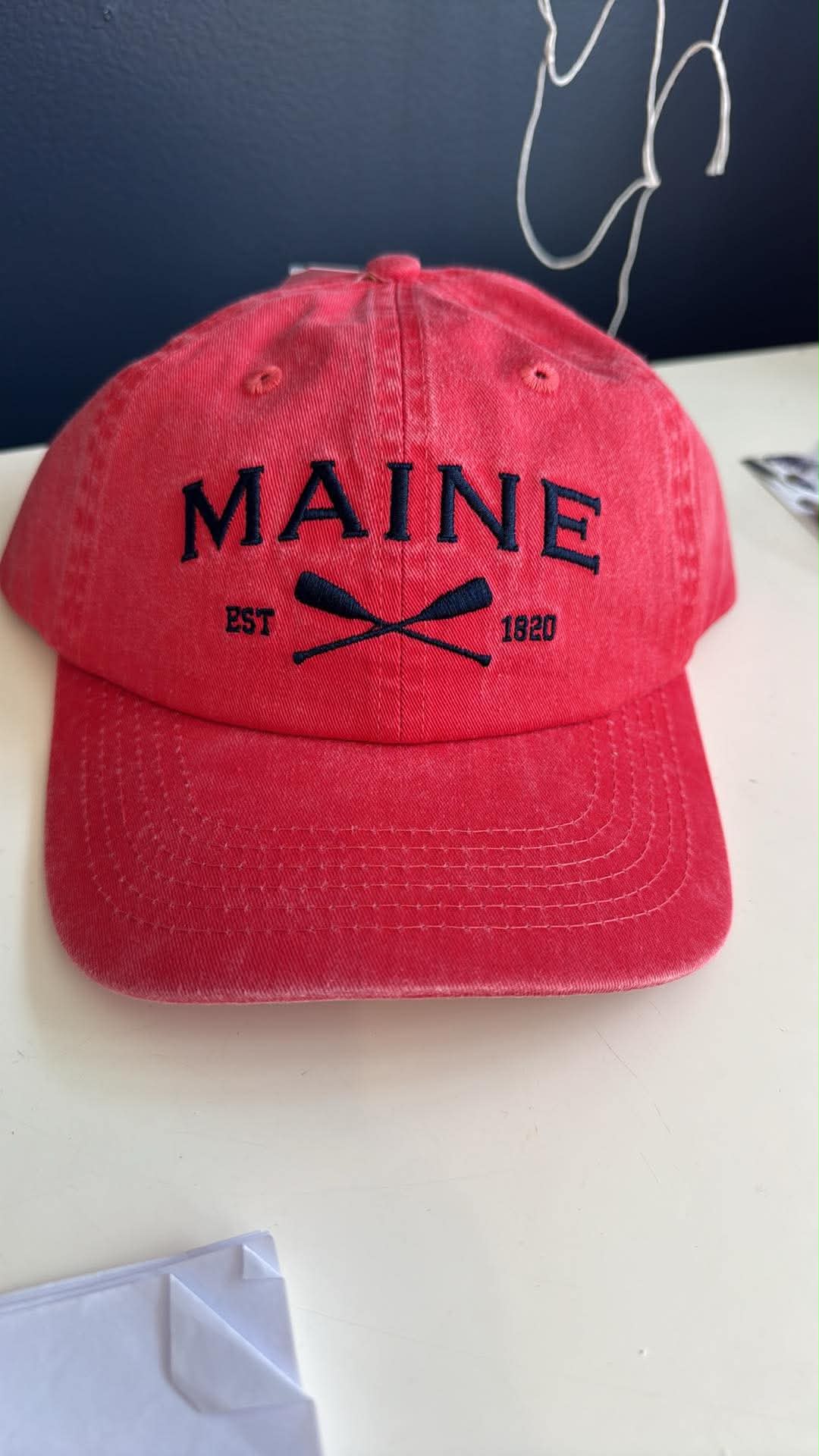 Maine Scene Baseball Hats