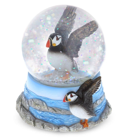 Maine Puffin Snow Globe