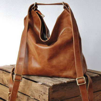 HANDBAG LEATHER BACKPACK FOR WOMEN