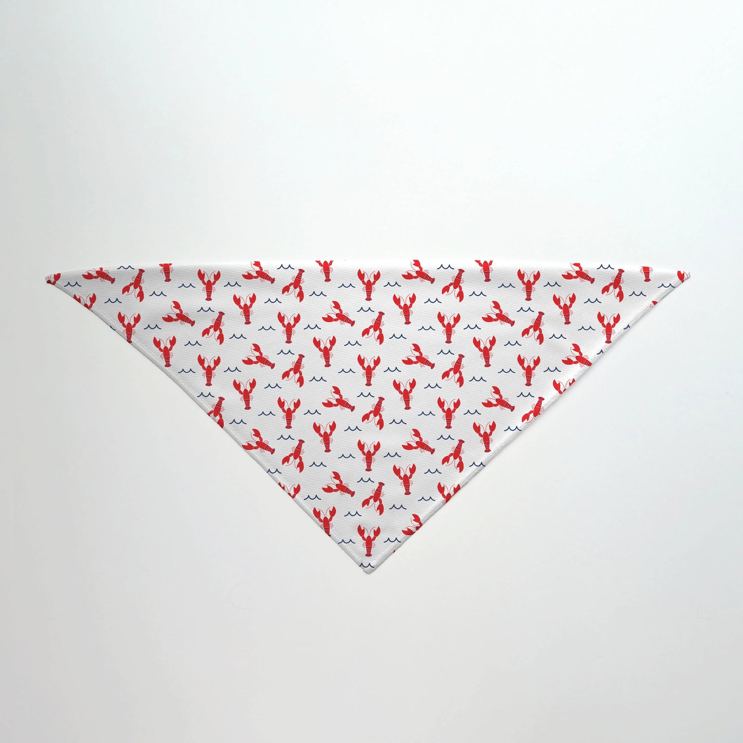 Lobster Reversible Dog Bandana