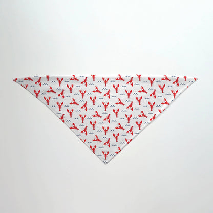 Lobster Reversible Dog Bandana