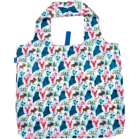 MAINE BLUE blu Bag Reusable Shopper Tote