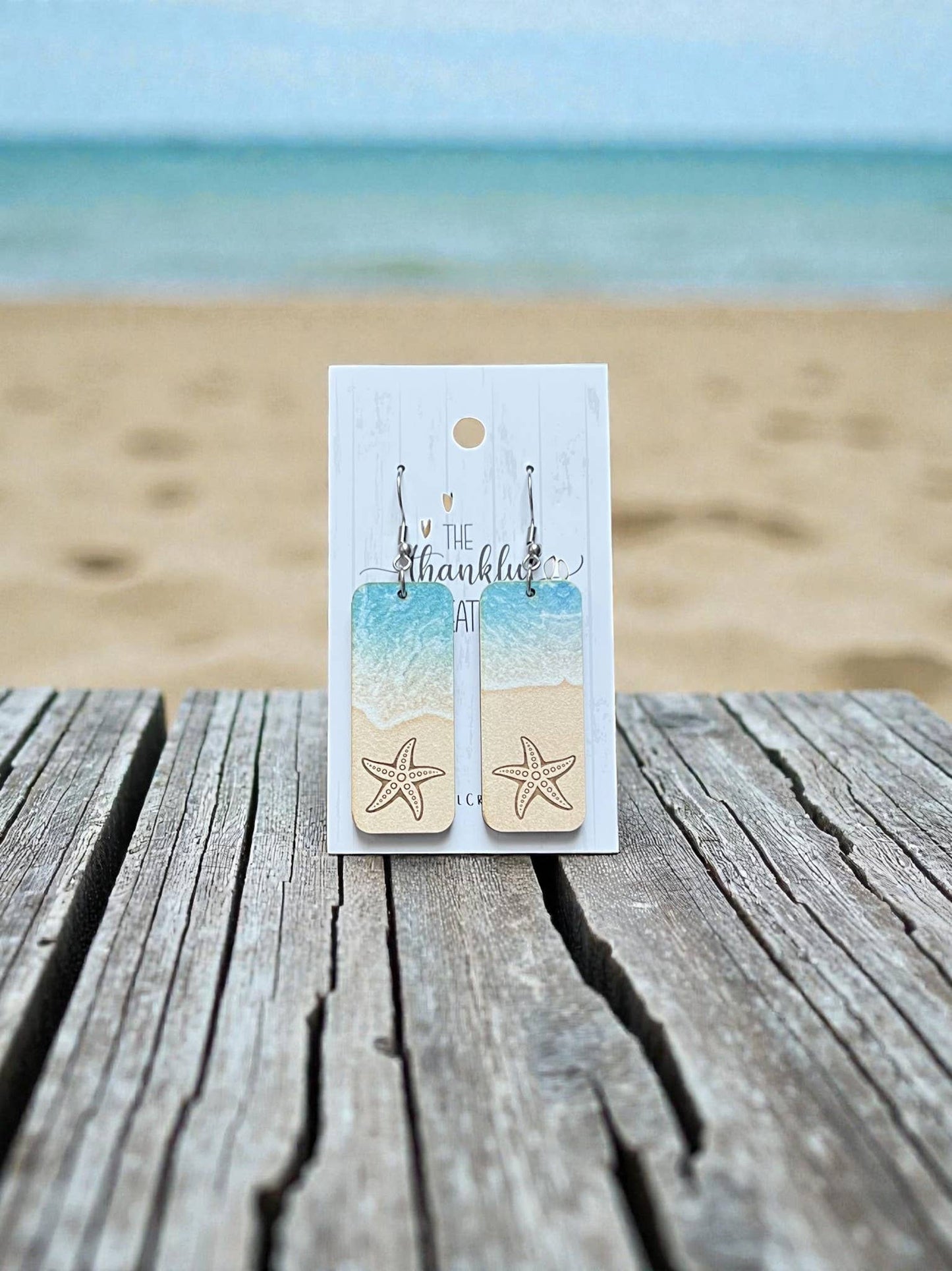 Handmade Beach Earrings