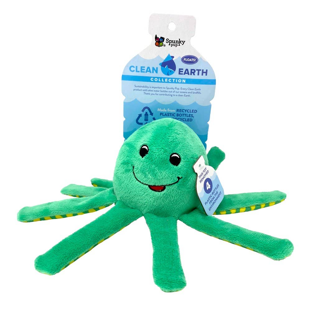 Clean Earth Recycled Plush Dog Toys - 100% Sustainable