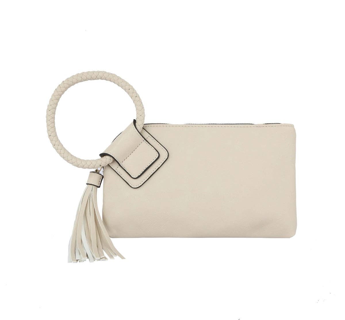 Sage Soft Vegan Leather Wristlet/Clutch