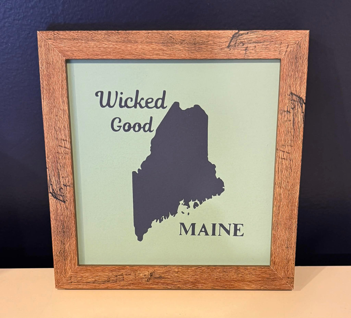 Maine Themed Wooden Signs