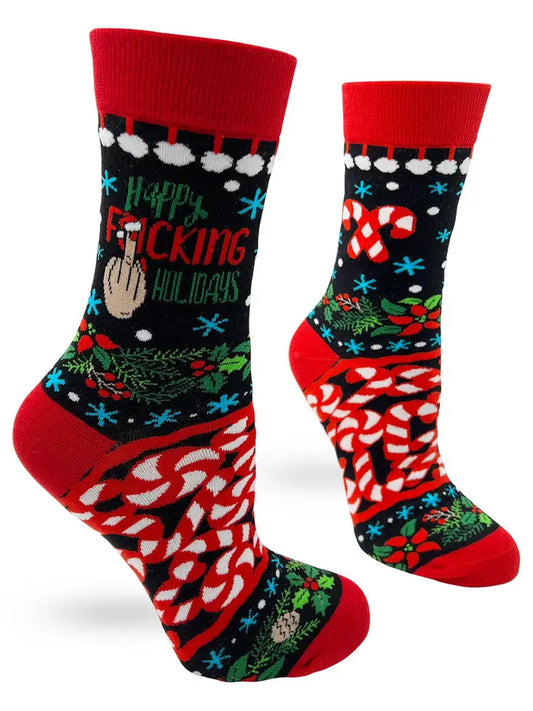 fabdaz funny Christmas socks