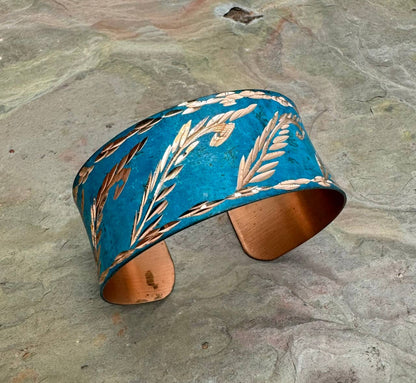Patina Turquoise Breeze Cuff