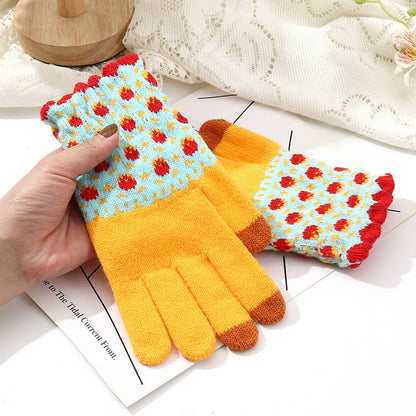Cute Knit Gloves for Women  Touchscreen