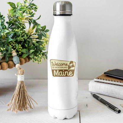 Maine Welcome to Vacationland Mini Sticker