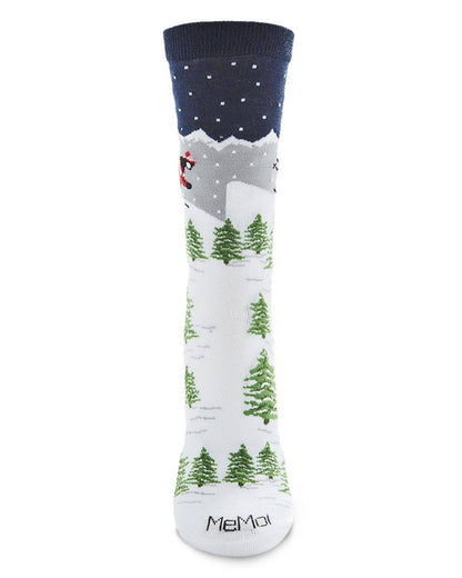 Mountain Skier Crew Sock