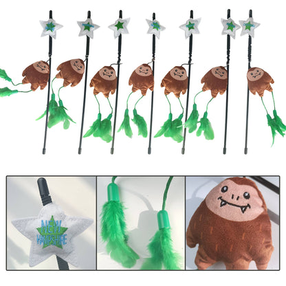 MAINE Bigfoot Cat Wand toy