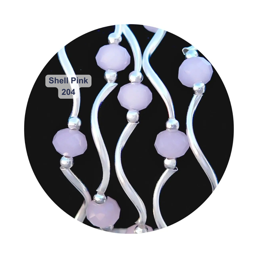 Classic Crystal Beaded Stretch Bracelets
