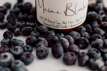 Maine Blueberry Natural Soy Candle
