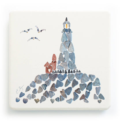 Nautical coasters | Lighthouse  coaster