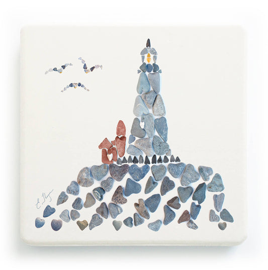 Nautical coasters | Lighthouse  coaster