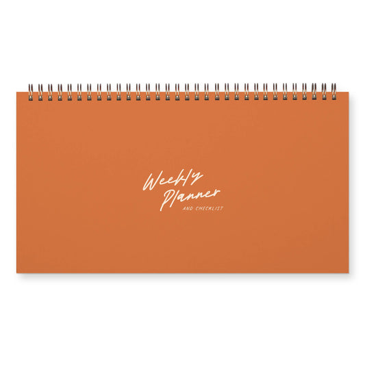 Script Undated Weekly Planner