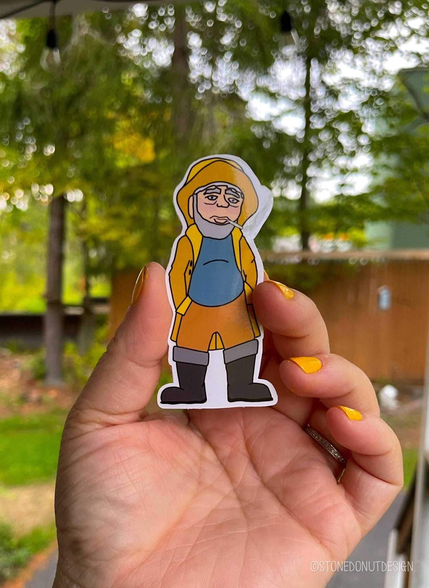Captain Kief - Lobsterman Vinyl Sticker