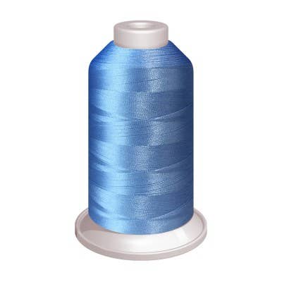 Embroidered Sage Tea Towel Flour Sack