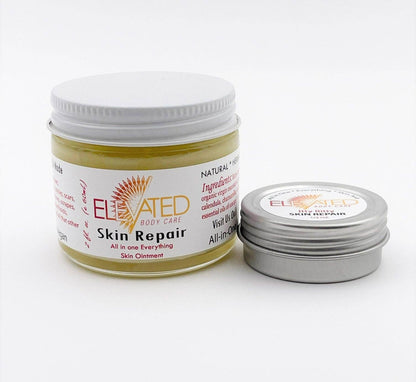 ELEVATED - Skin Repair (TRAVEL Size) Itty Bitty  / All Purpose Skin Aid  (1/2oz tin)
