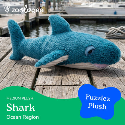 17" (45cm) Sea Fuzzlez Shark Sea Life