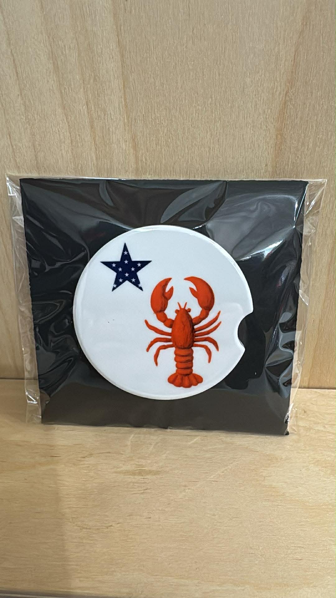Palomas Ceramic Car Coasters Set