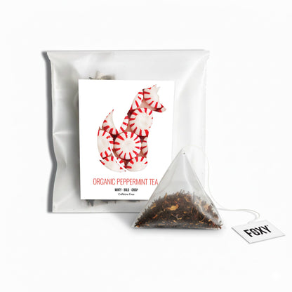 Single Serve Hand-Packed Loose Leaf Tea Pyramid