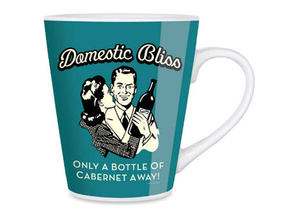 Domestic Bliss - Retro Coffee Mugs (Set Of 2)
