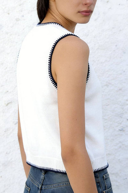 Lobster Graphic Sleeveless Vest