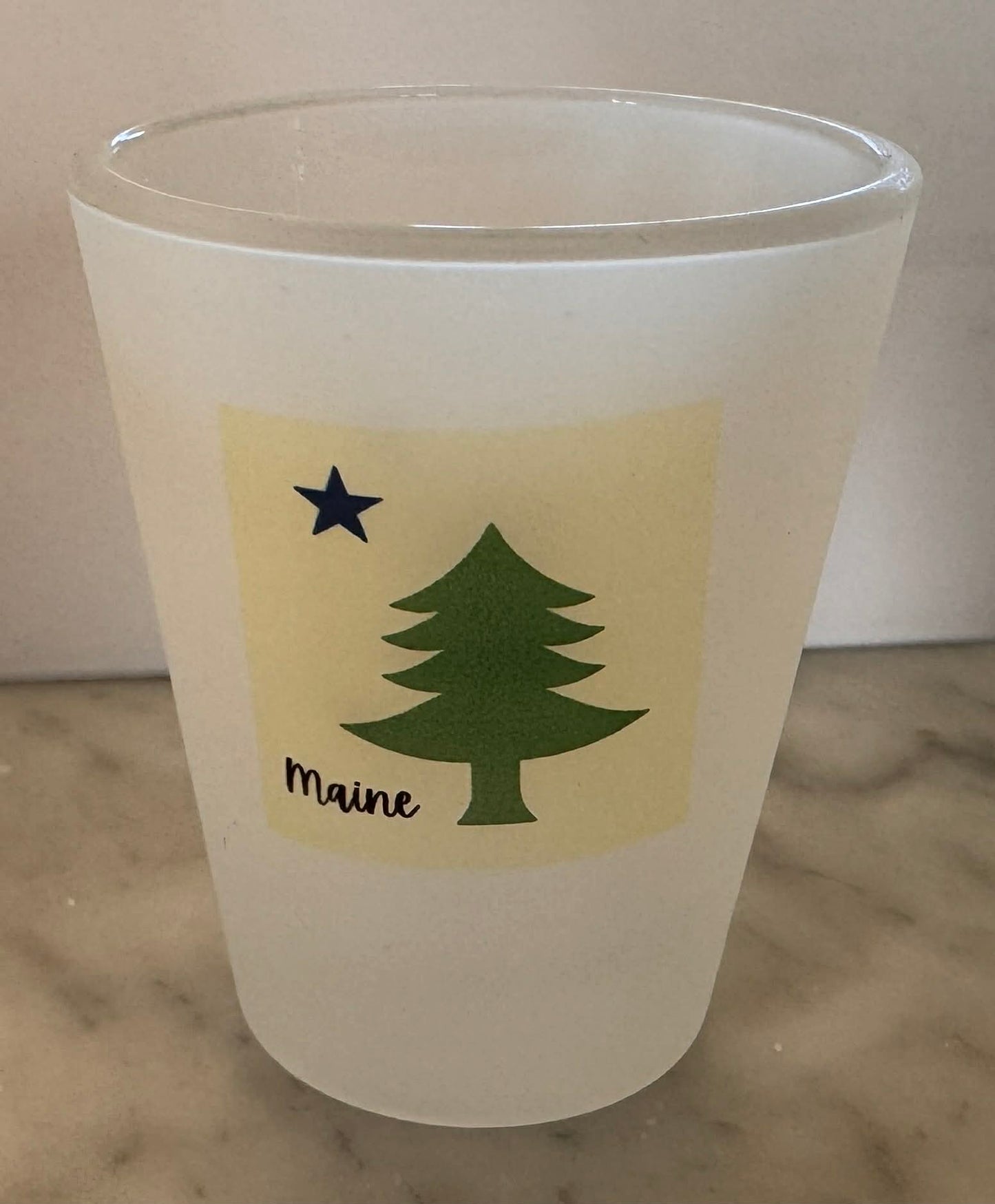 Maine Themed Shot Glasses