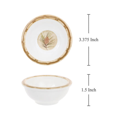 Pinecone 3 3/8" Mini Bowl
