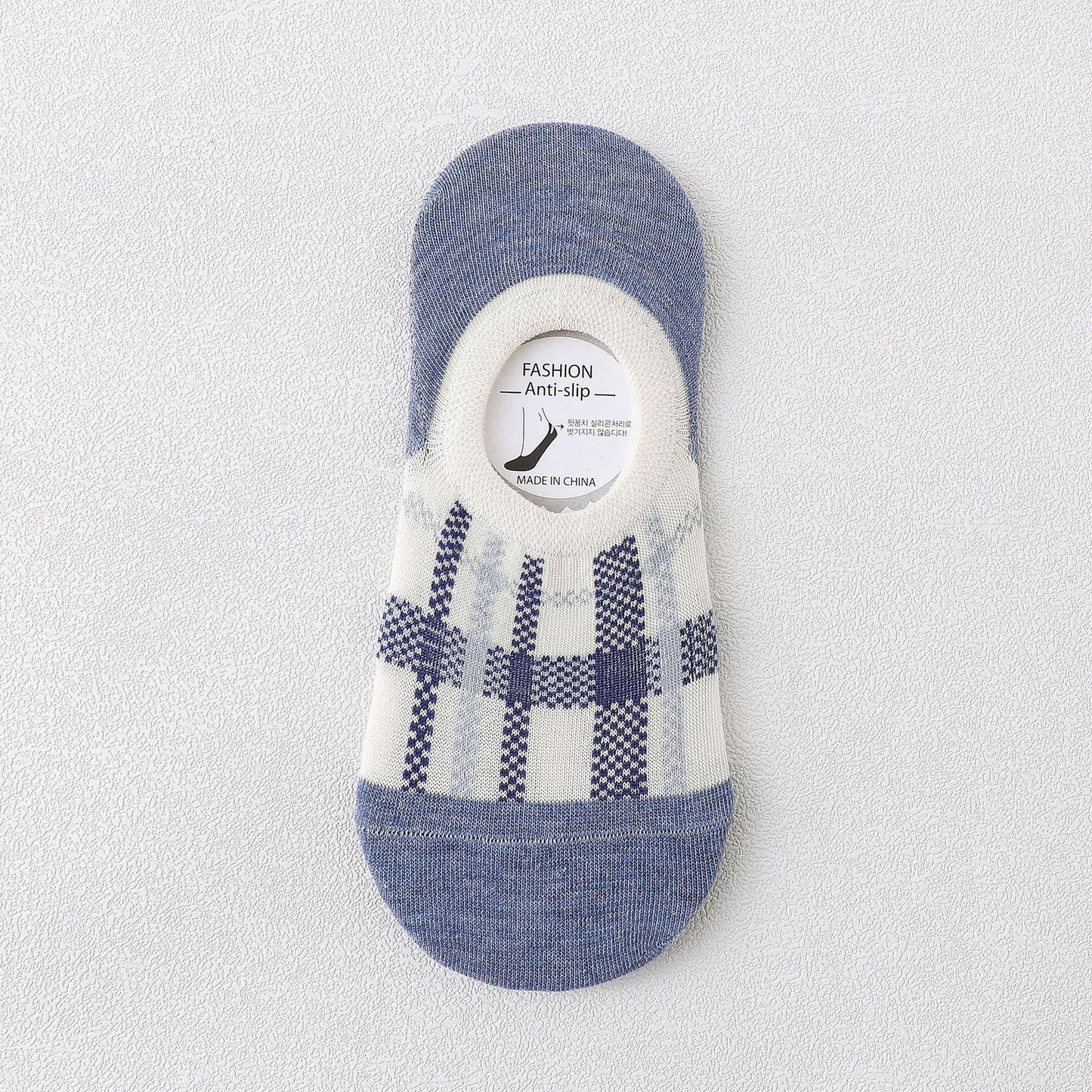 Lattice No Show Socks Women's Cotton For Flats