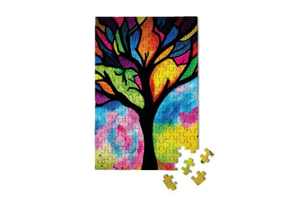 STAINED GLASS TREE