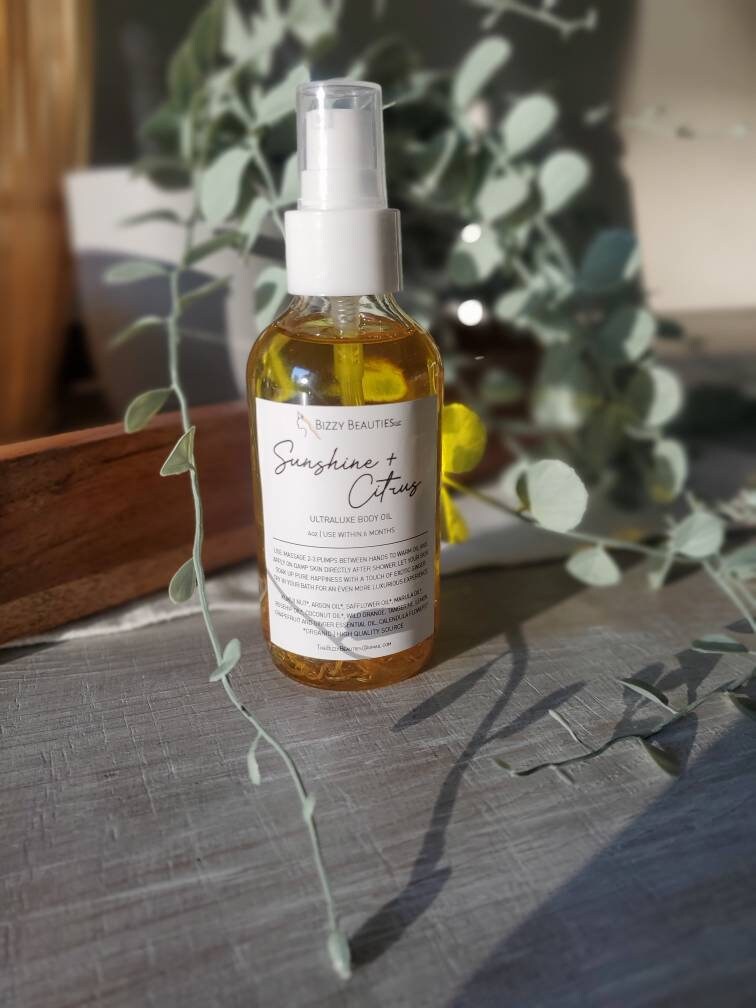 Bizzy Beauties LLC Sunshine + Citrus Ultraluxe Body Oil