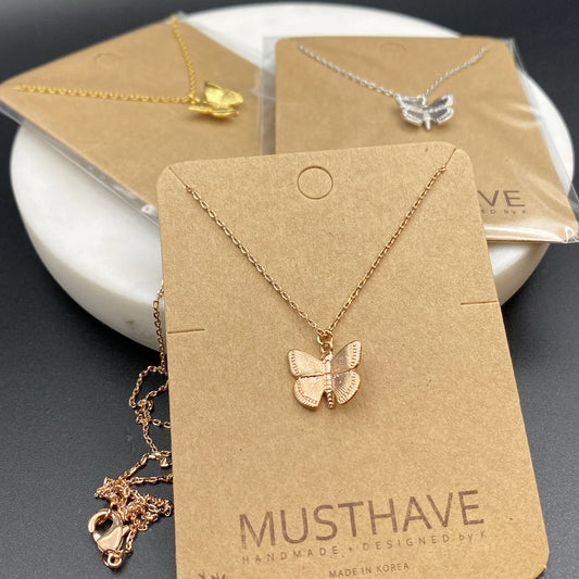 Monarch Butterfly Necklace